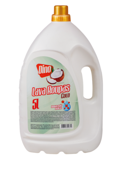 Lava Roupas Líquido Coco Dino 5L