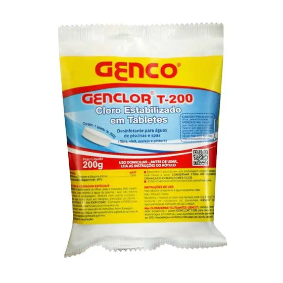 Pastilha Cloro Genco T-200g