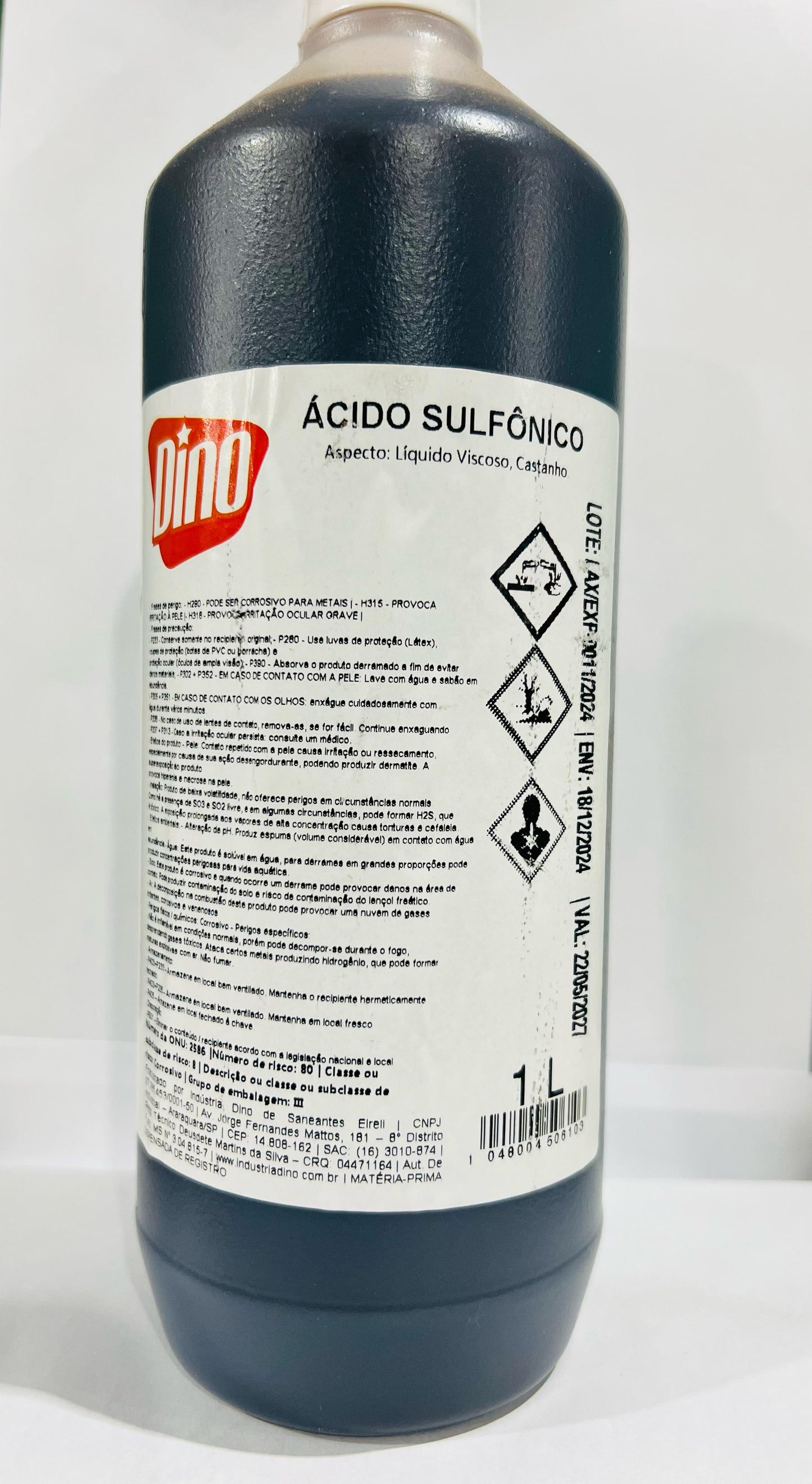 Acido Sulfônico 90 Laxmi 1L