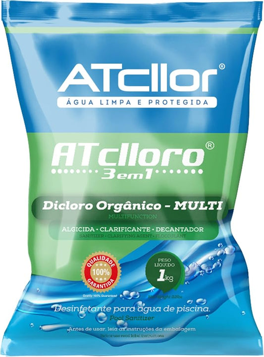 Cloro granulado Atclloro 3X1 1Kg
