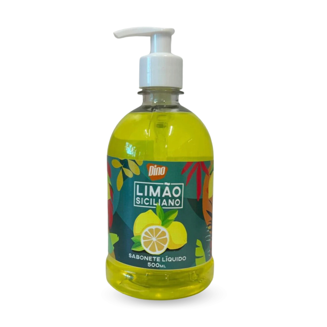 Sabonete Líquido Dino Limão Siciliano 500Ml