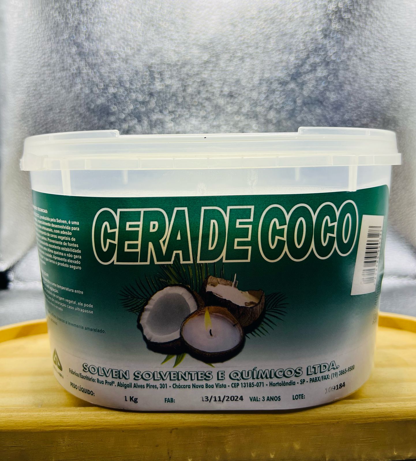 CERA DE COCO 1KG
