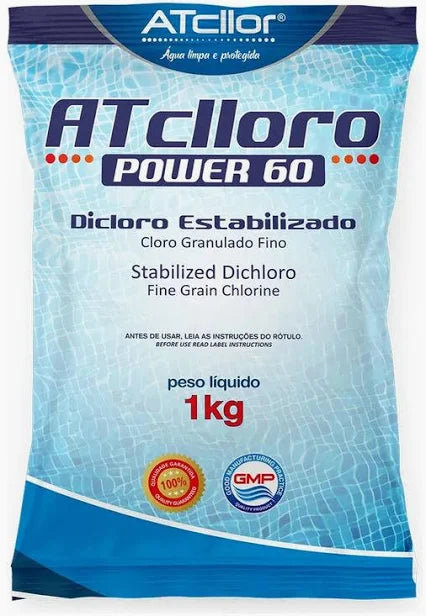 Cloro Granulado Atclloro Power 60 1Kg